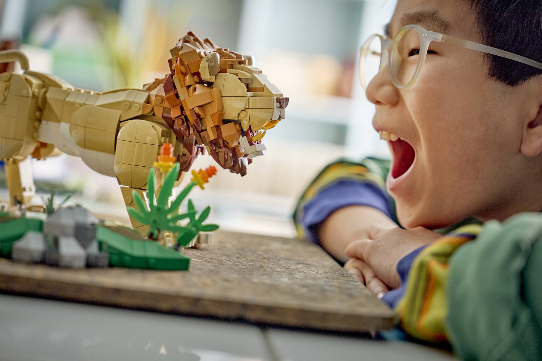 Official LEGO image of Wild Animals: Majestic Lion