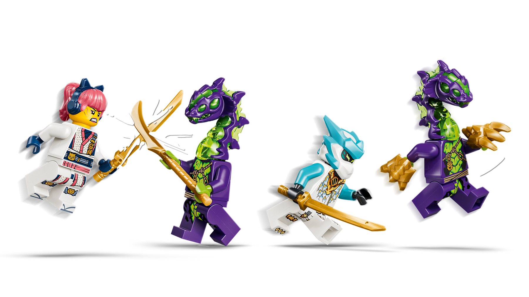 Official LEGO image of Zane's Ice Dragon Battle