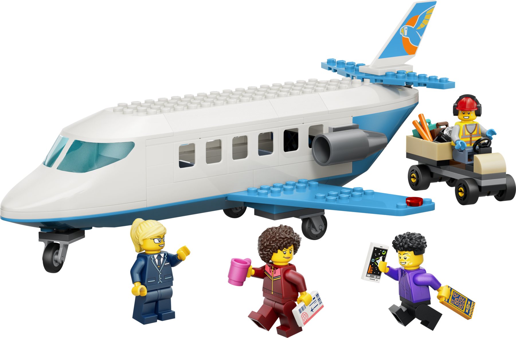 Official LEGO image of Passenger Jet