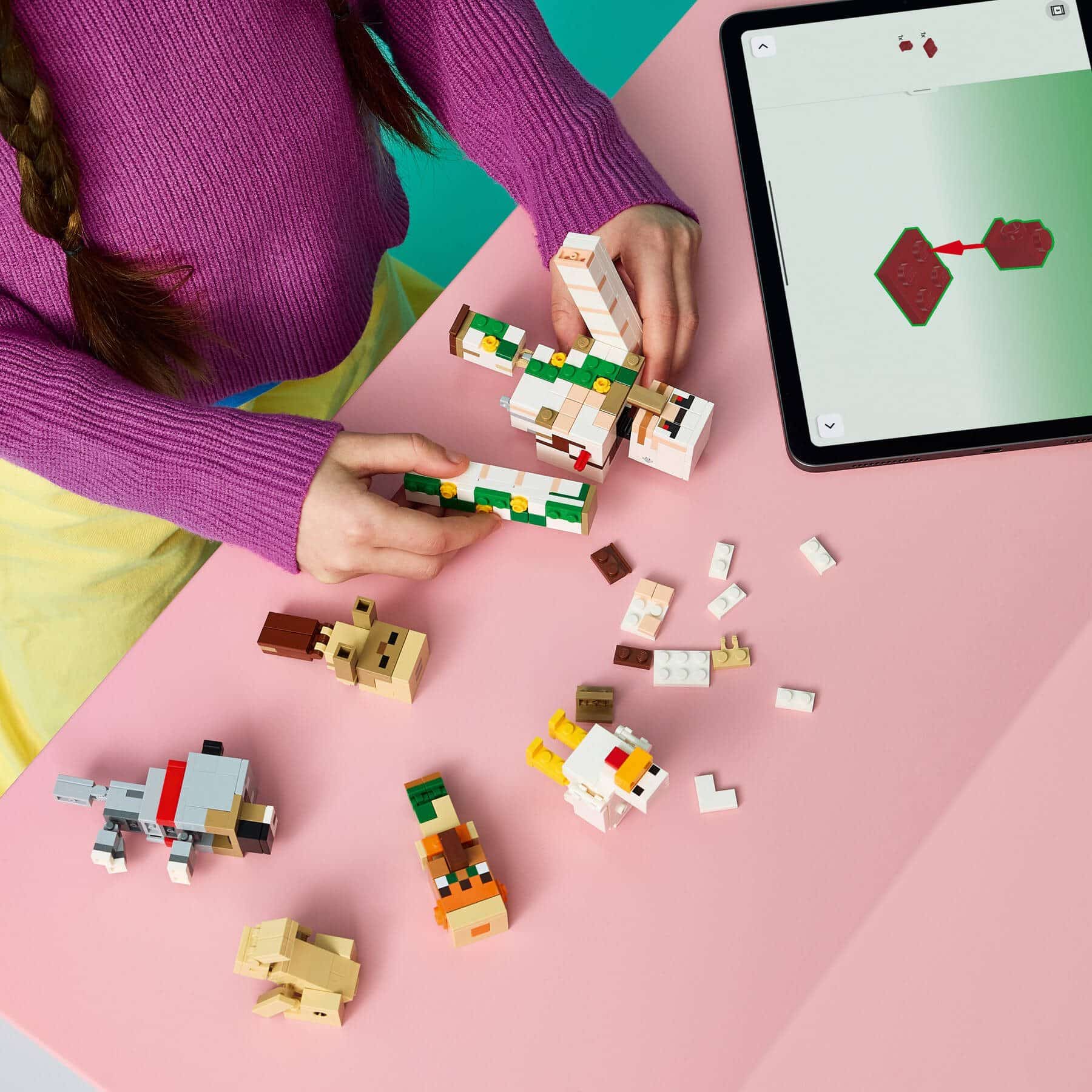 Representative official image for the Minecraft section of the June 2026 LEGO roundup