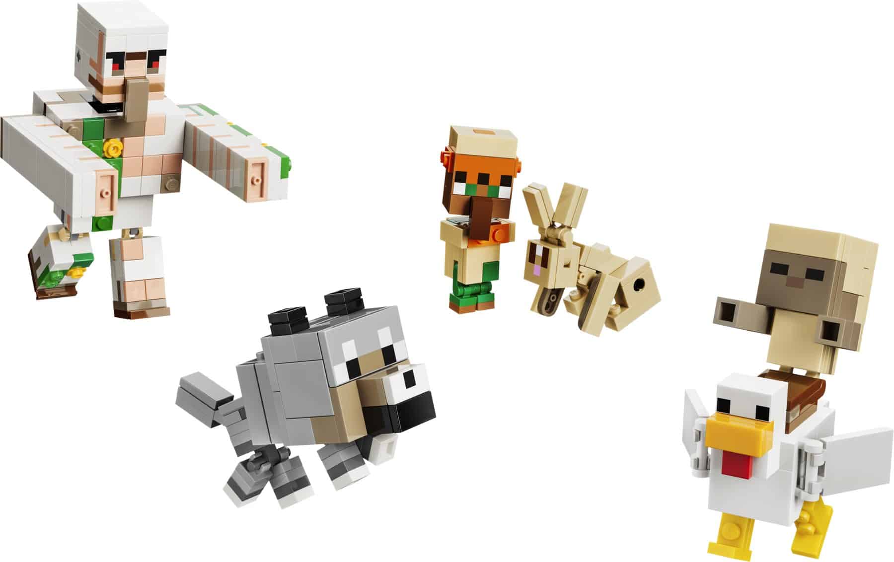 Official LEGO image of Chicken Jockey Desert Attack