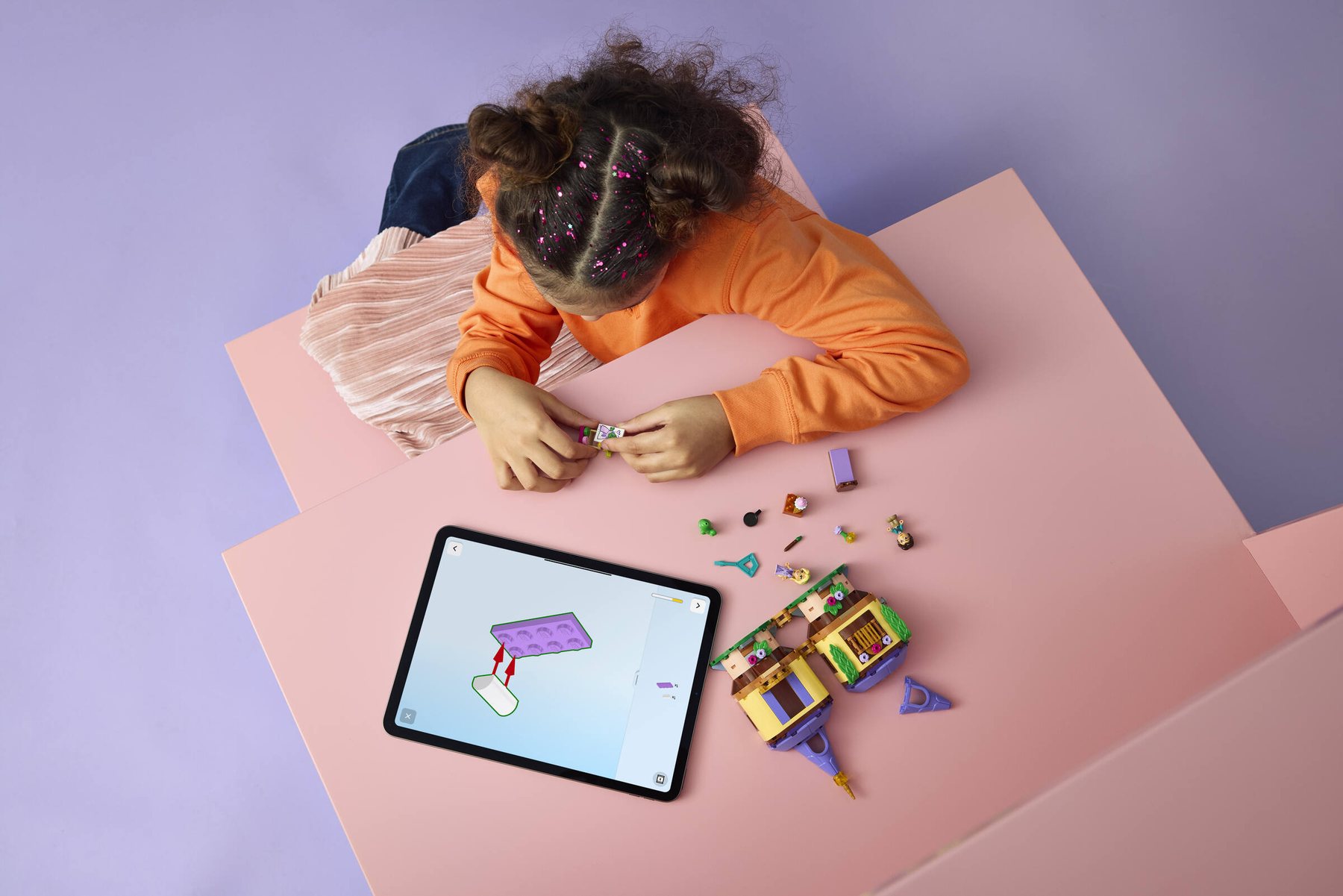 Official LEGO image of Rapunzel's Mini Tower