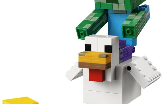 Official LEGO image of Chicken Jockey