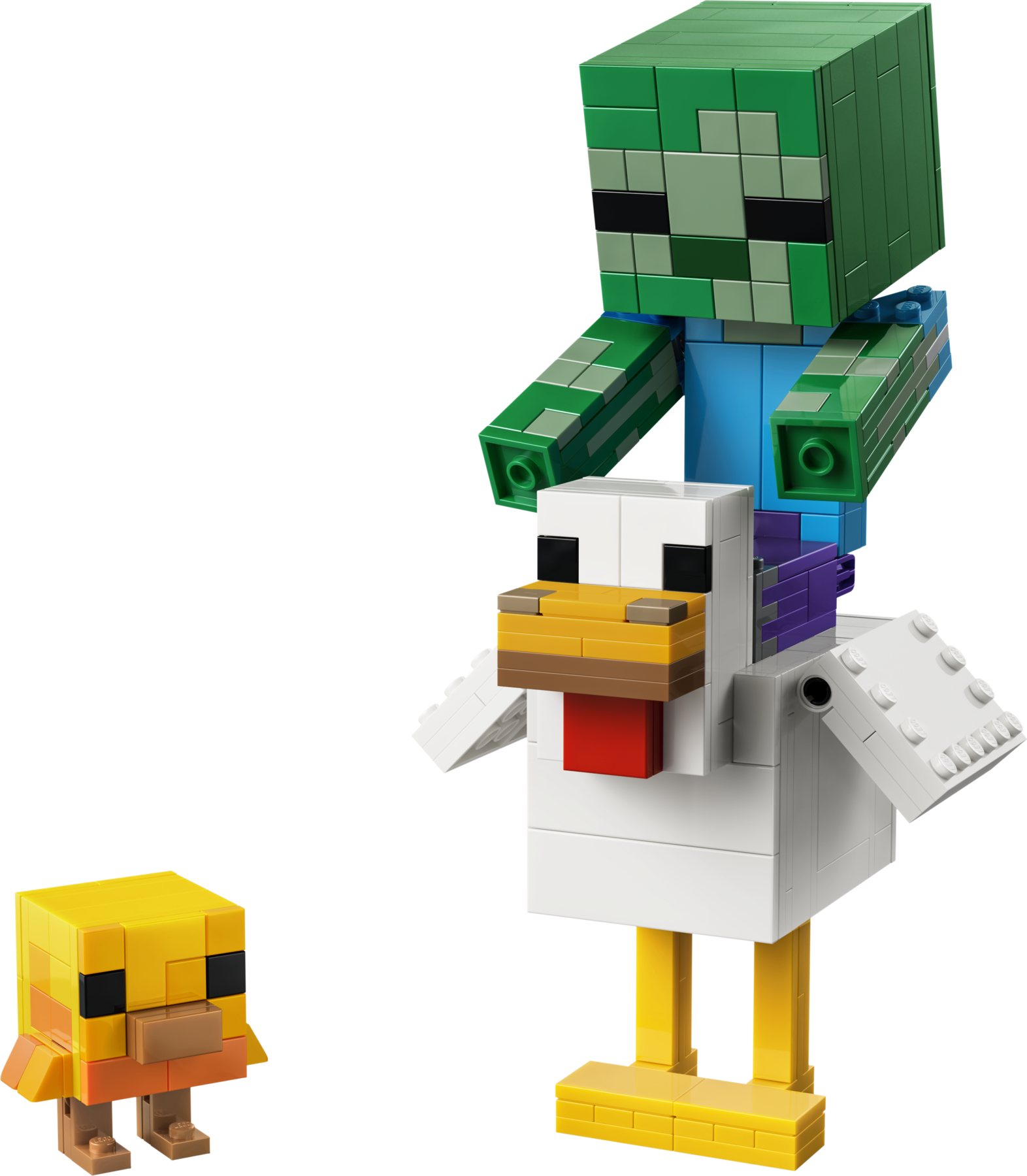 Official LEGO image of Chicken Jockey