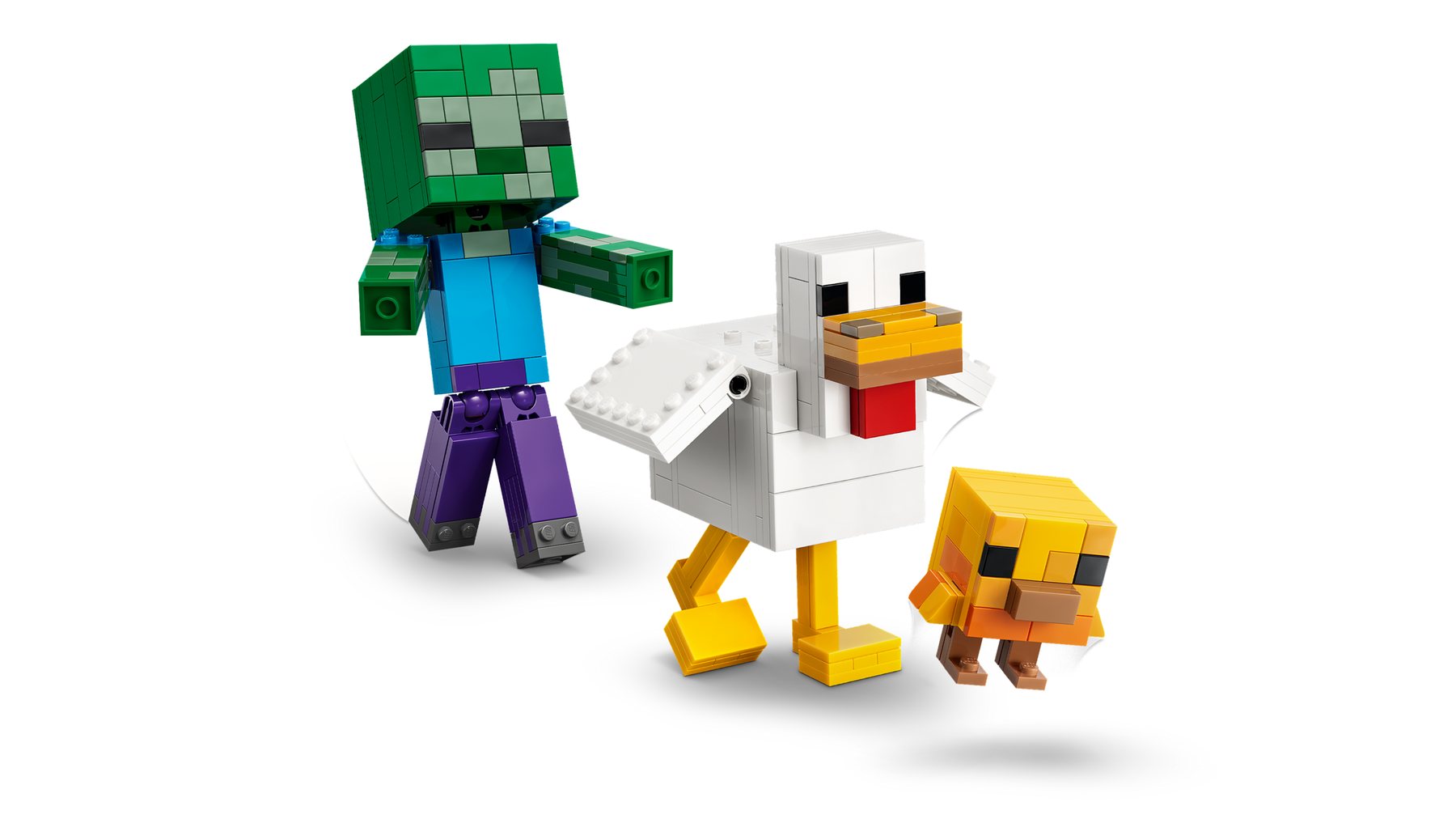 Official LEGO image of Chicken Jockey