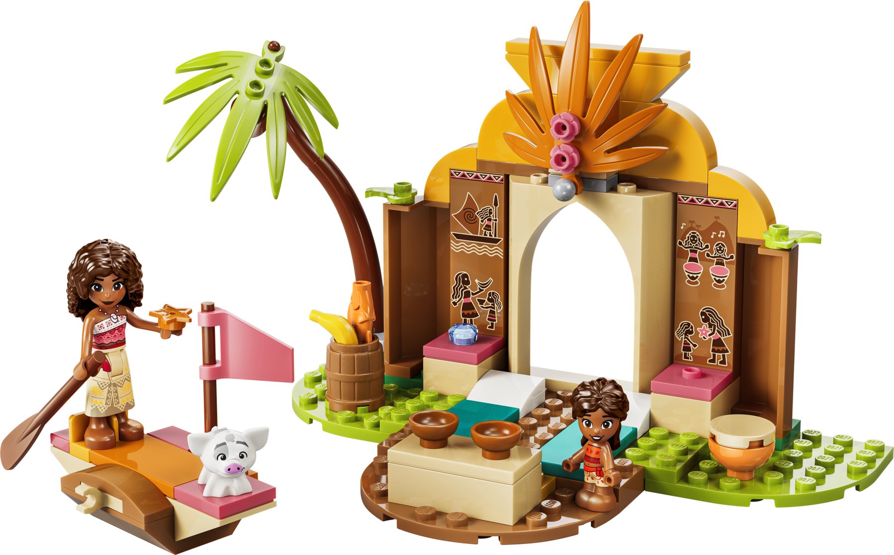 Official LEGO image of Village House & Boat