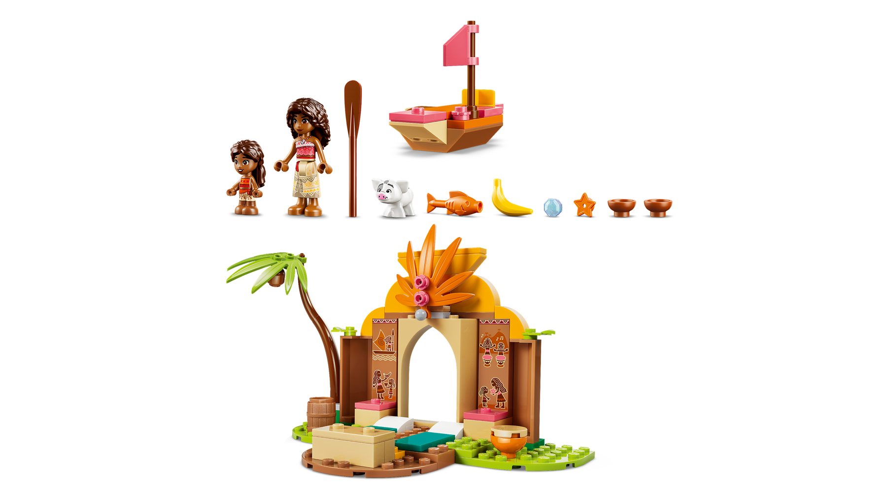 Official LEGO image of Village House & Boat