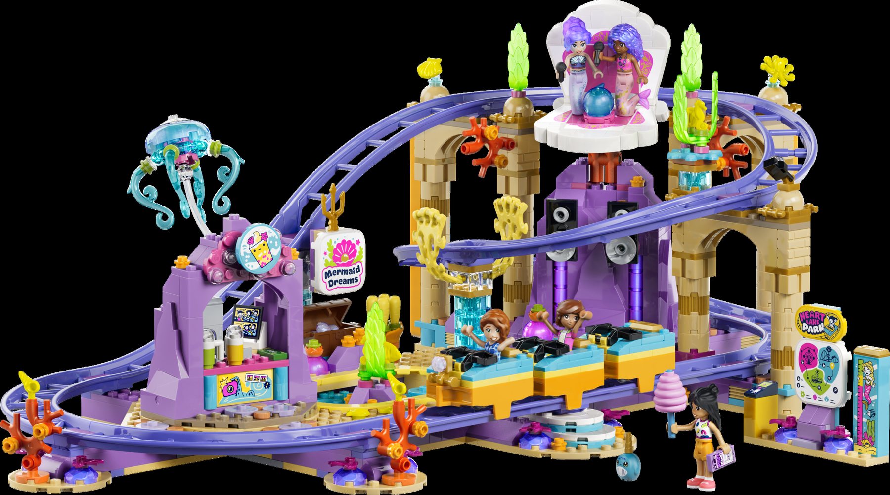 LEGO 42703 Mermaid Roller Coaster Ride official product image