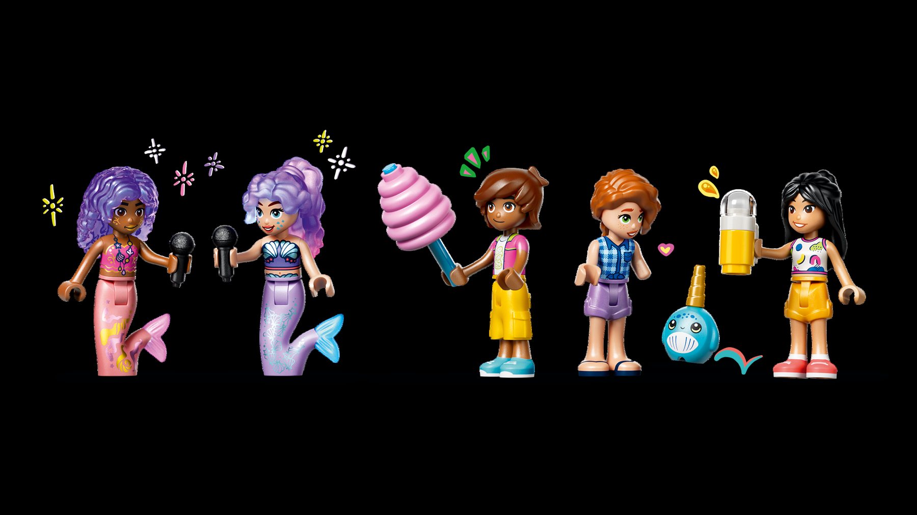 LEGO 42703 Mermaid Roller Coaster Ride official gallery image