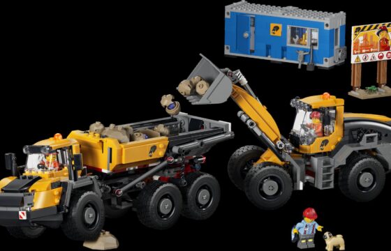 Official LEGO image of Dump Truck & Front End Loader (60494)