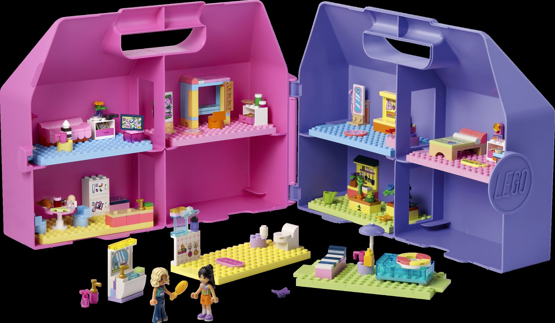 LEGO Friends 42697 Creative Dollhouse Suitcase official product image