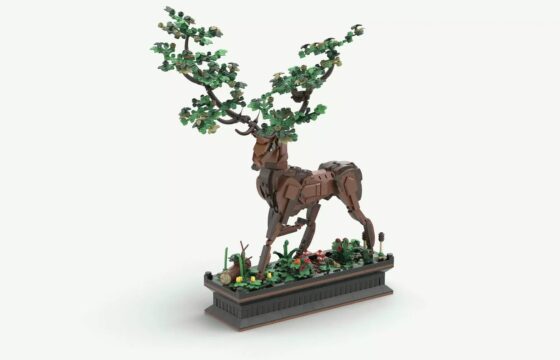 Official LEGO Ideas image for The Stag of Seasons by Tobnacs_Bricks (1)