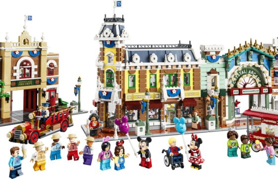 Official LEGO image of Main Street, U.S.A.