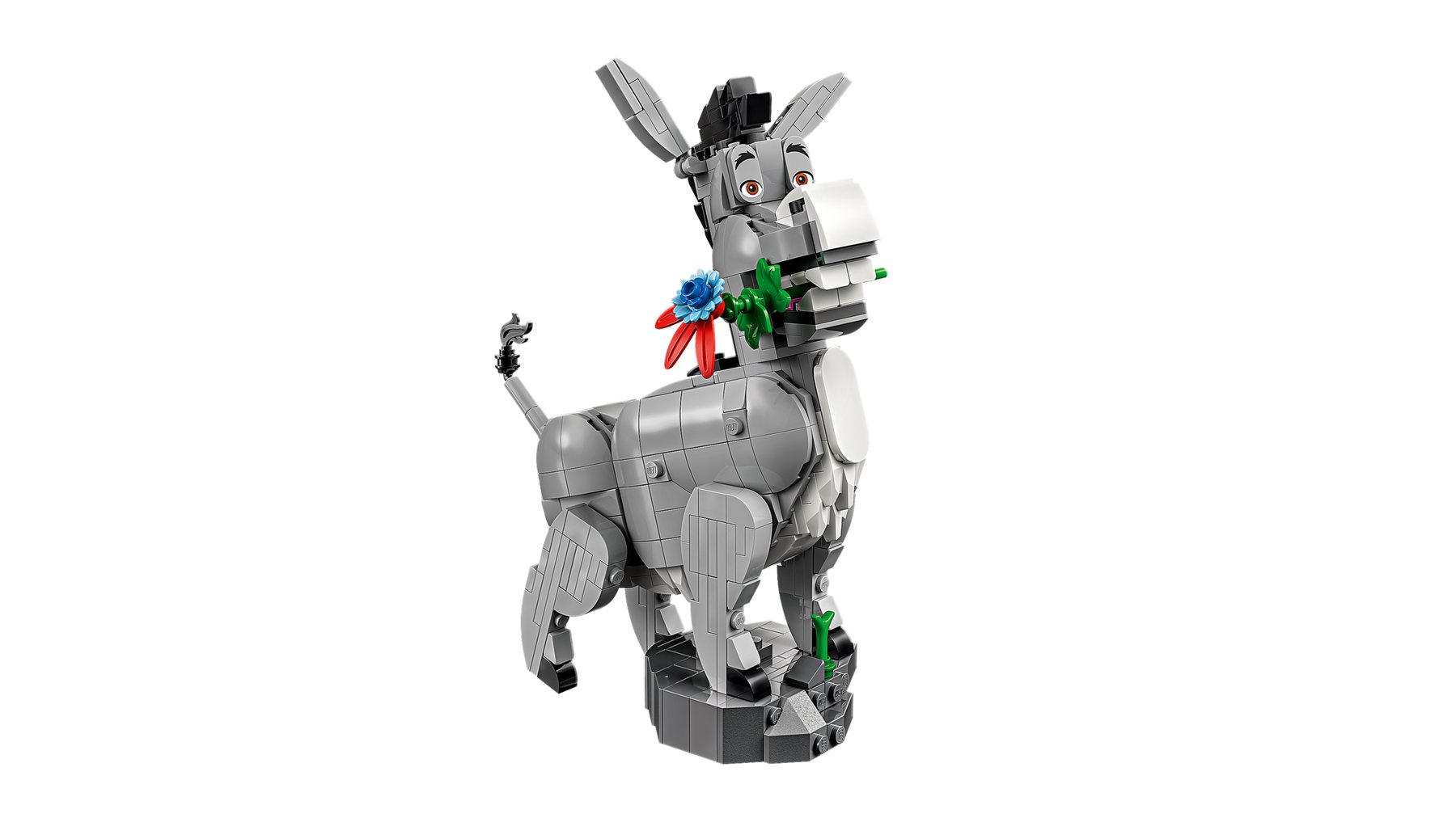 Official LEGO image showing character details in LEGO Shrek 72423