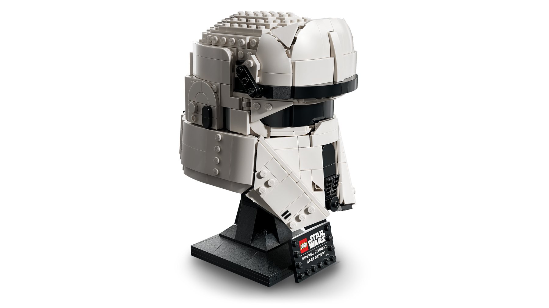 Official LEGO rear three-quarter image of Imperial Remnant AT-RT Driver Helmet