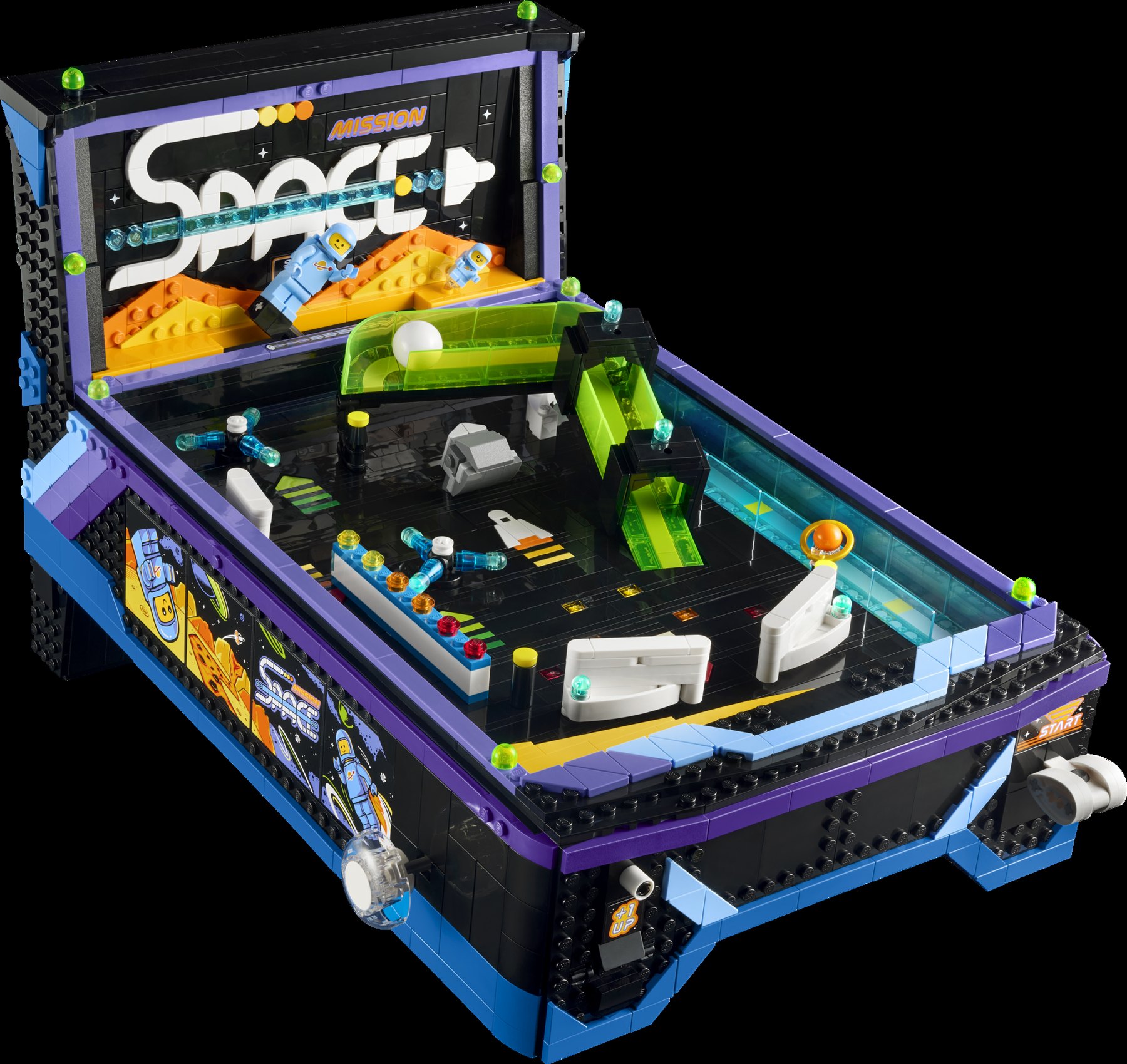 Official LEGO render of 11374 Arcade Pinball Machine