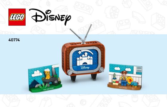 Official LEGO image of 40774 Classic Animation Scenes