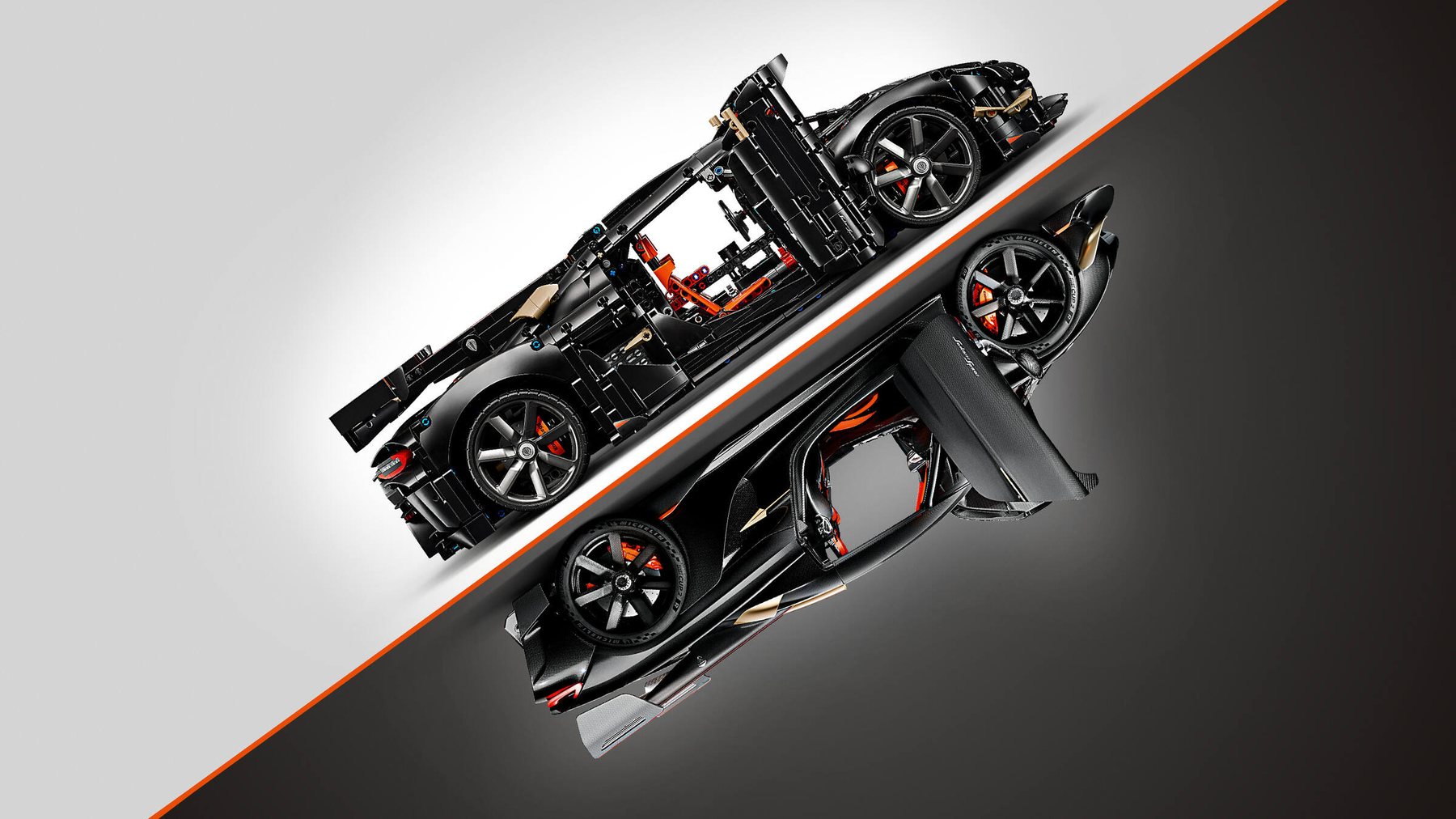 Official feature image for LEGO Technic 42232 Koenigsegg Sadair’s Spear Megacar