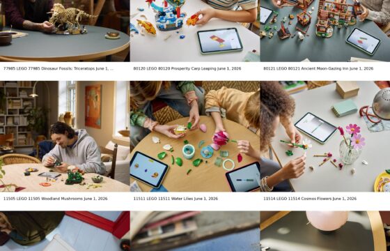Montage for the Afol News roundup of LEGO sets tracked for June 2026