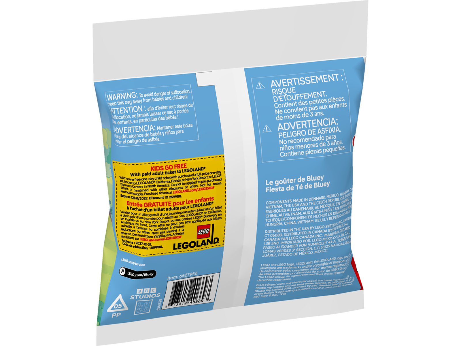 LEGO 30687 Bluey Tea Party alternate official box image