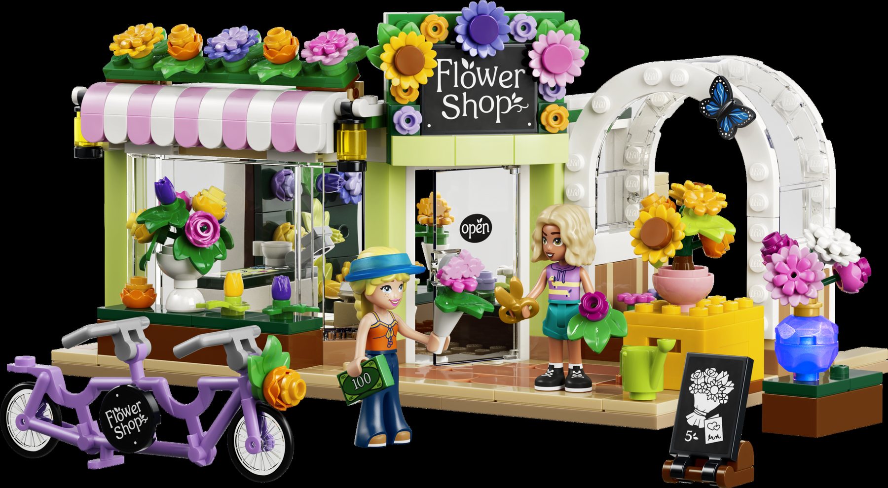 LEGO Friends 42693 Creative Flower Shop official product image