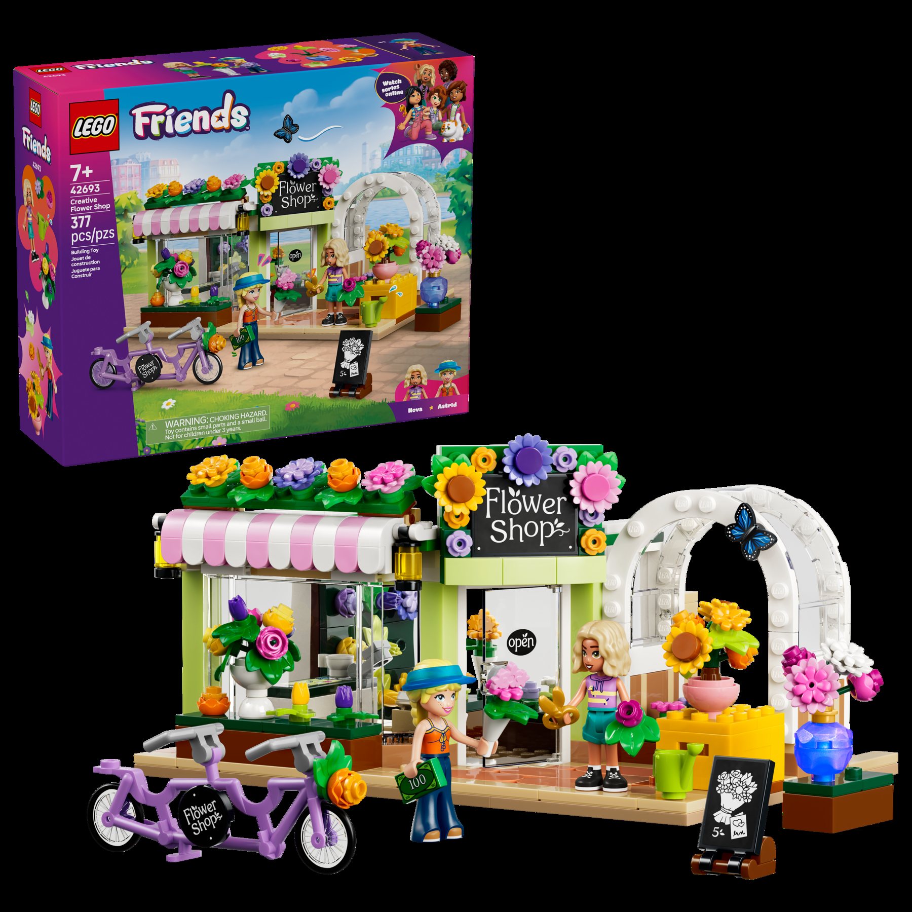 LEGO Friends 42693 Creative Flower Shop gallery image