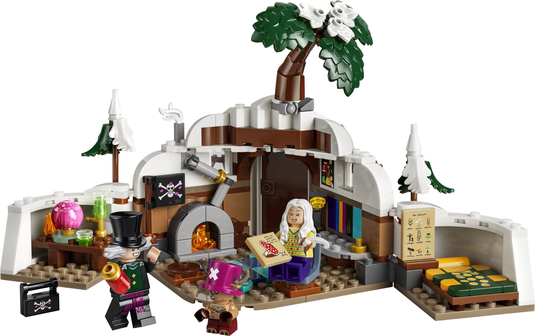 Official LEGO image of Dr. Hiriluk's Hideout