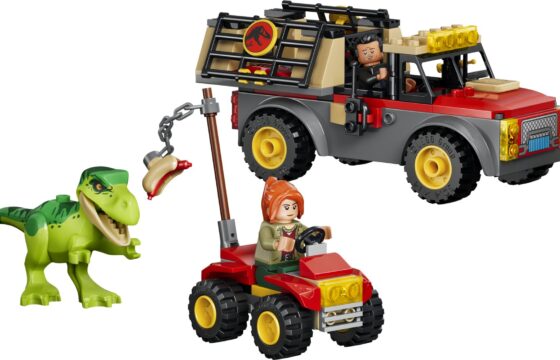 Official LEGO image of Young T. rex Transport Truck