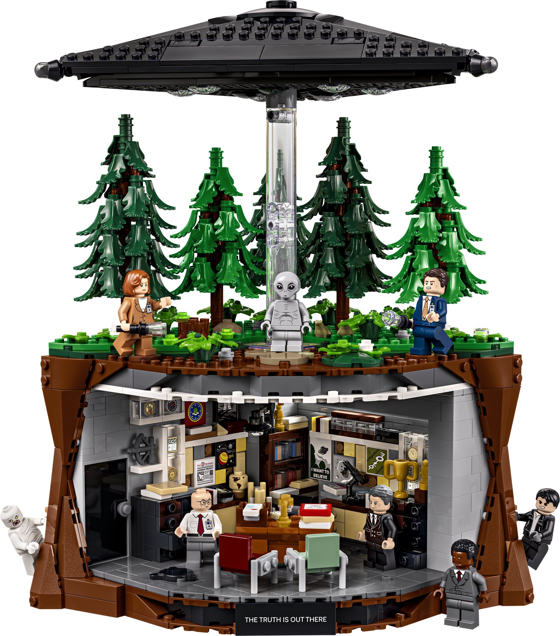 Official LEGO image of The X-Files