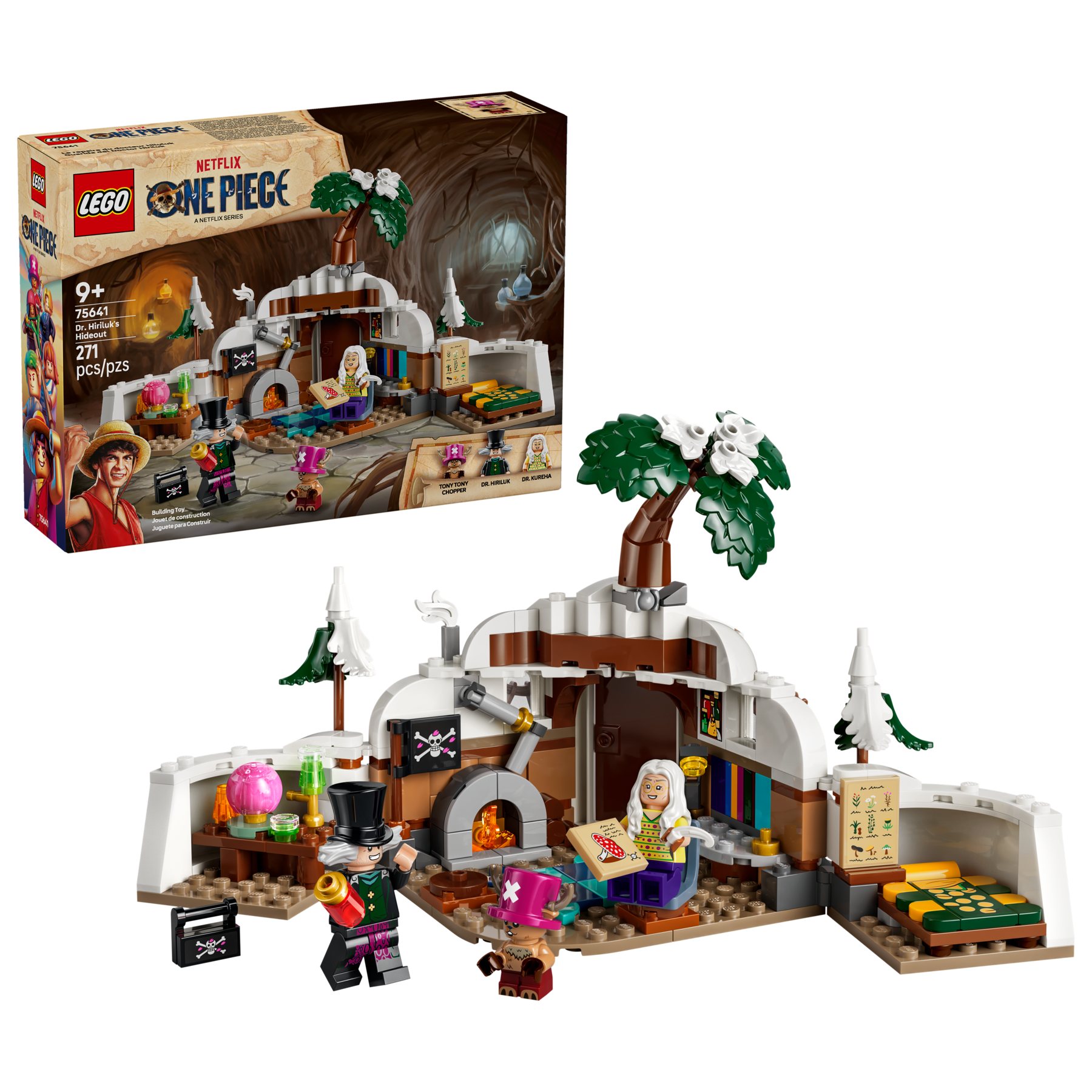 Official LEGO image of Dr. Hiriluk's Hideout