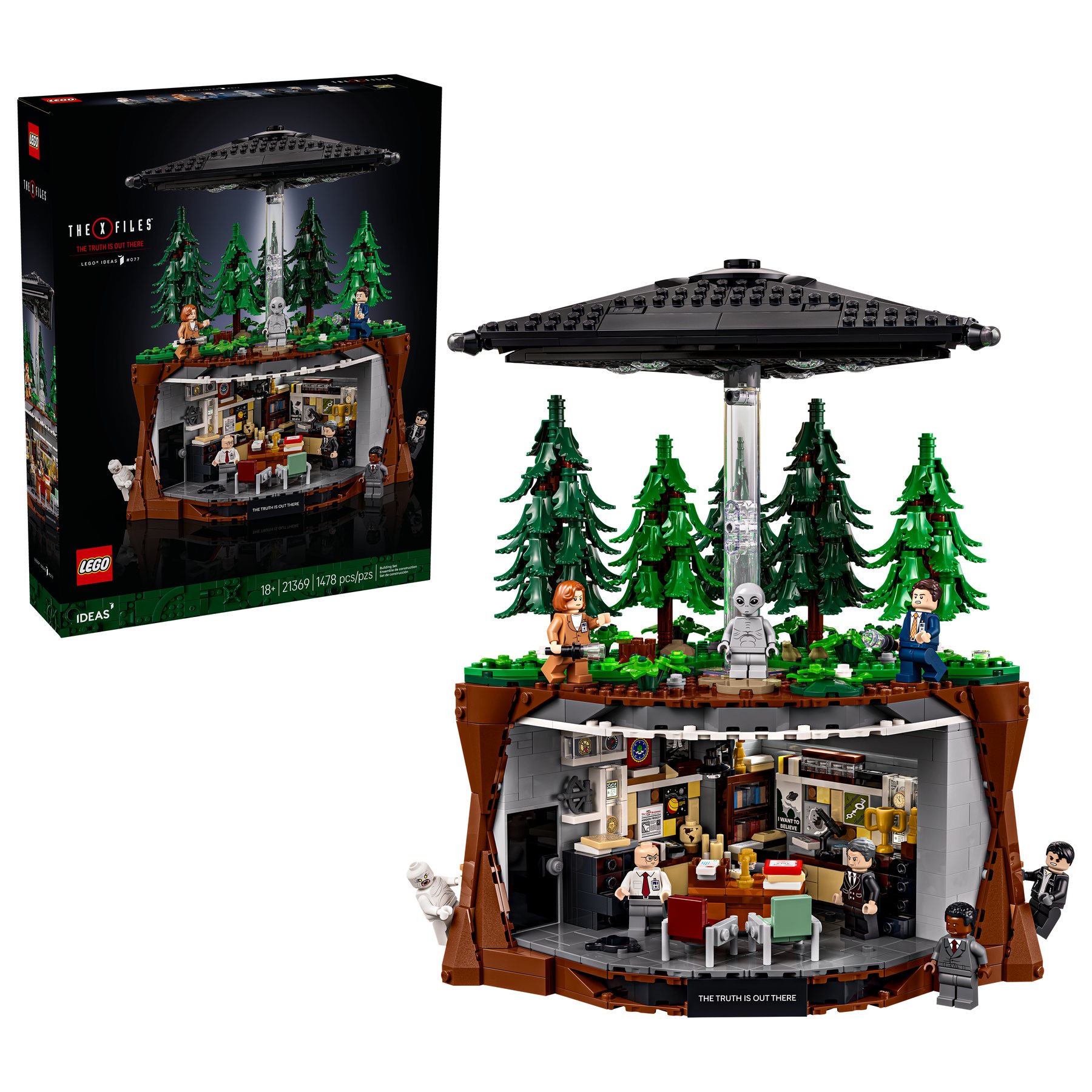 Official LEGO image of The X-Files