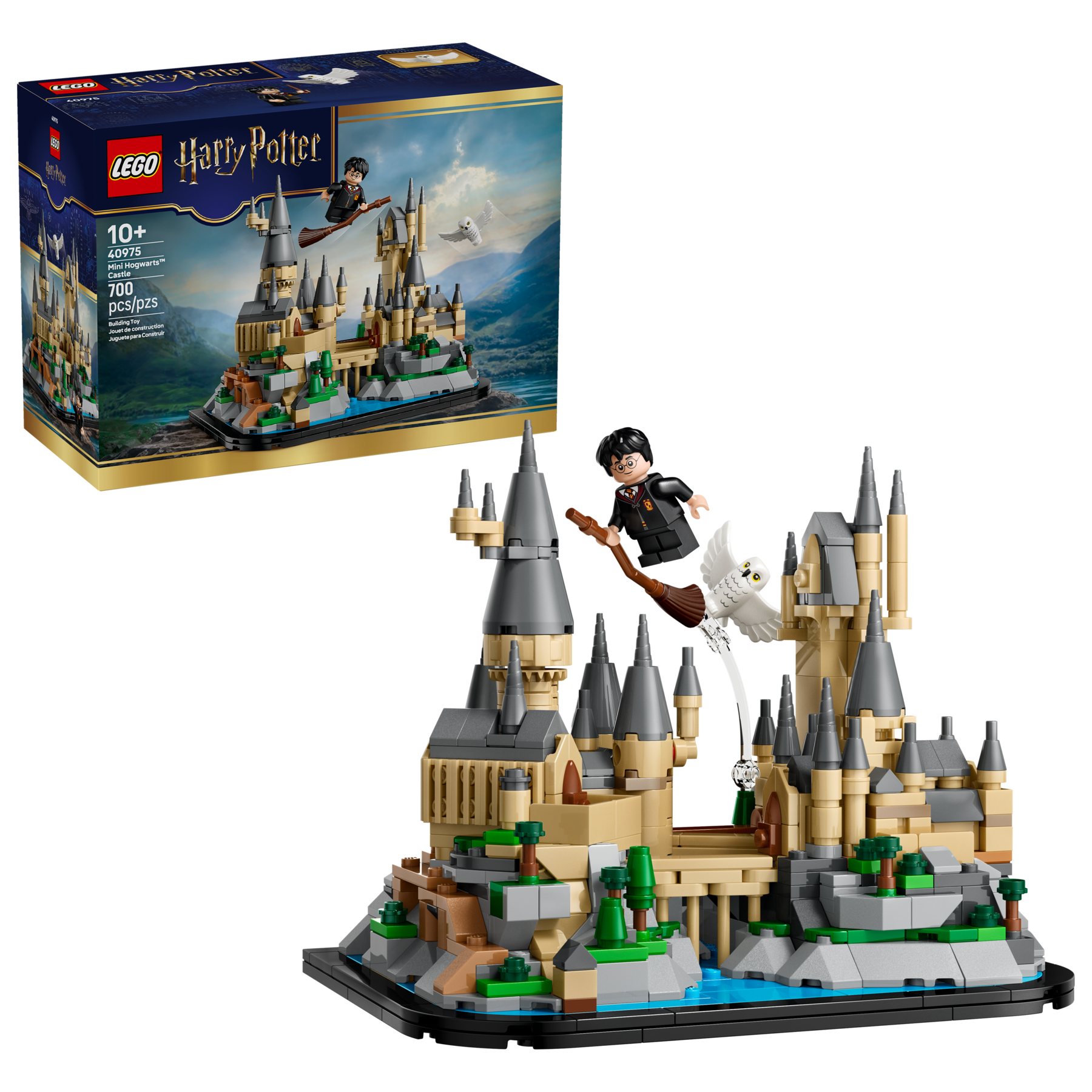 Official LEGO box image of Mini Hogwarts Castle