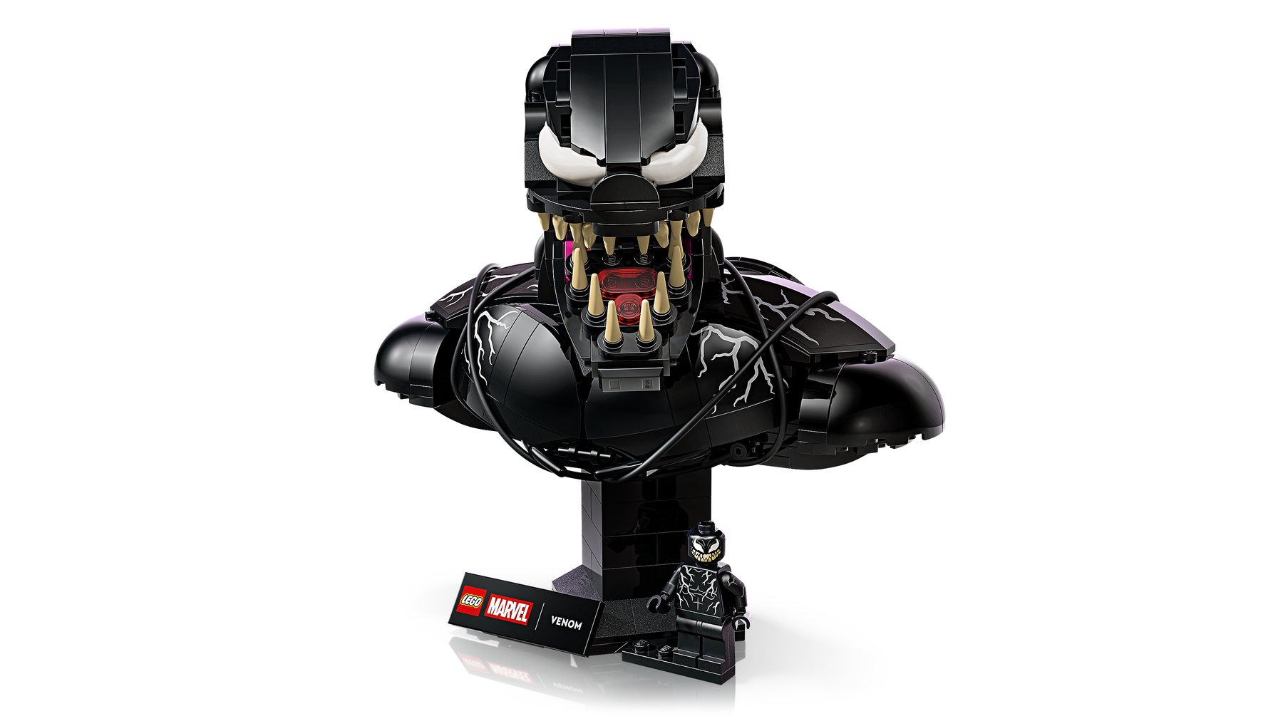 Official LEGO render of Venom Bust