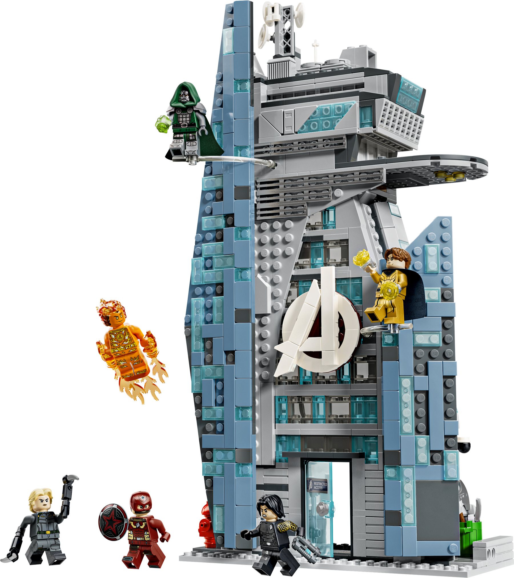 Official LEGO image of Avengers: Doomsday New Avengers Tower