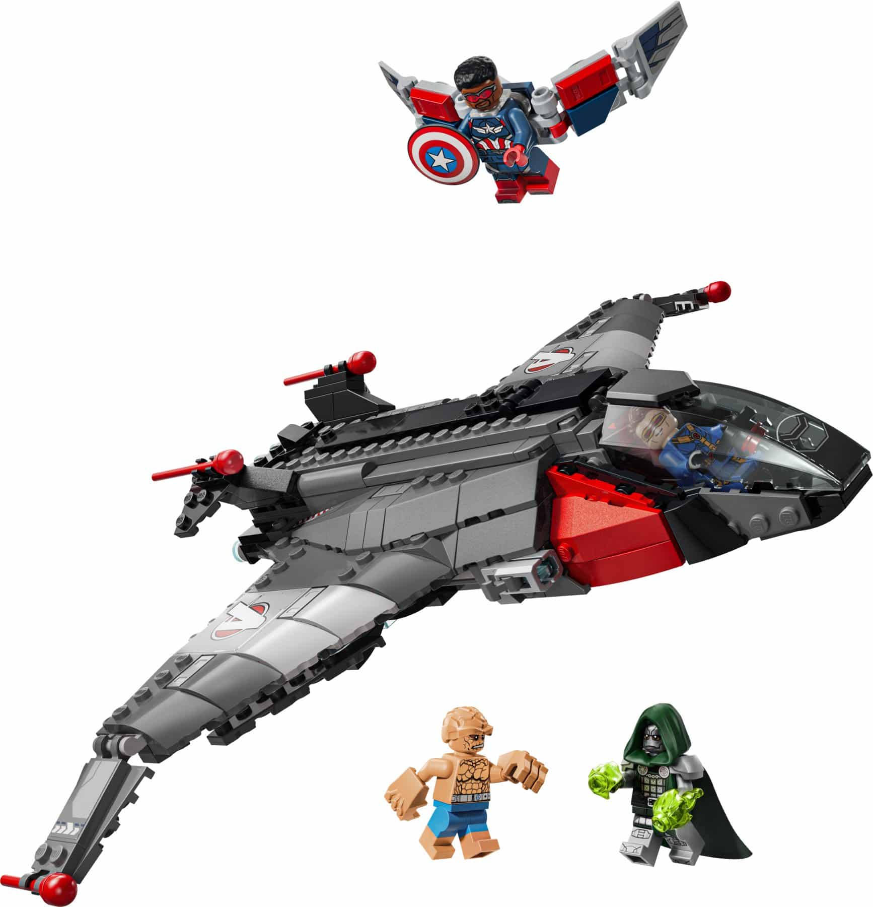 Official LEGO image of Avengers: Doomsday Quinjet