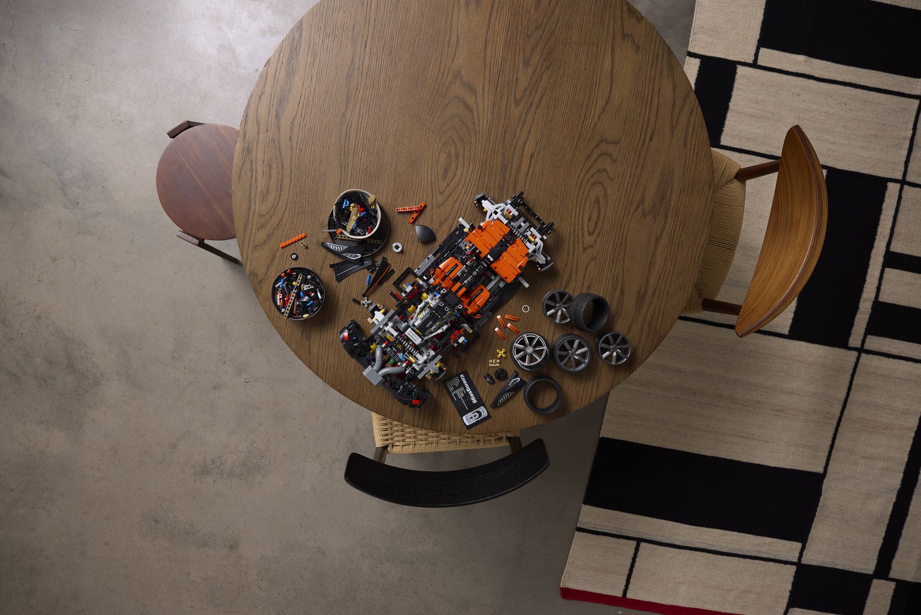 Official LEGO lifestyle image of Koenigsegg Sadair's Spear Megacar