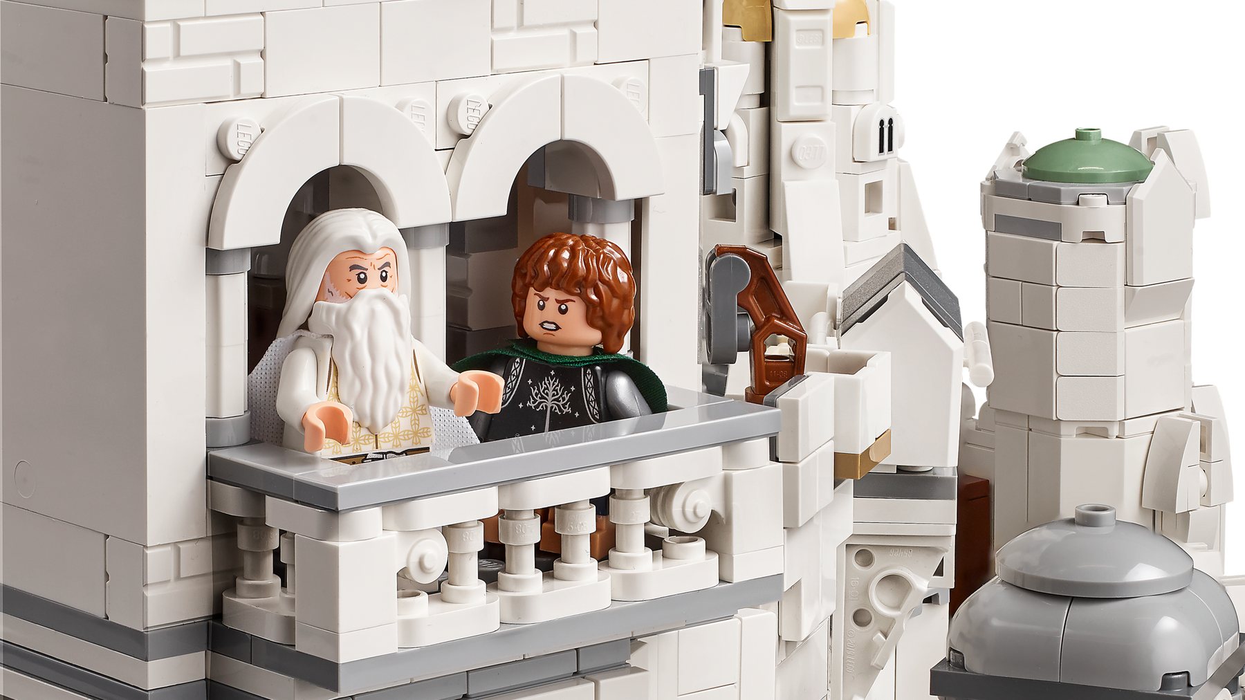 Official LEGO render of The Lord of the Rings: Minas Tirith