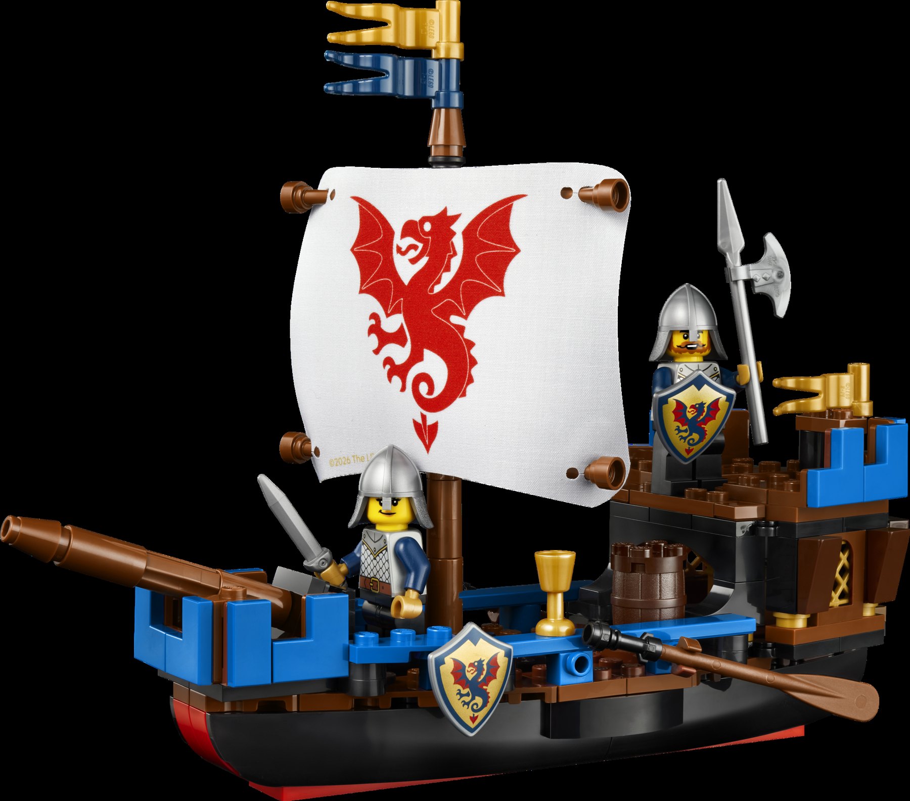 Official LEGO image of Sea Serpent 40912
