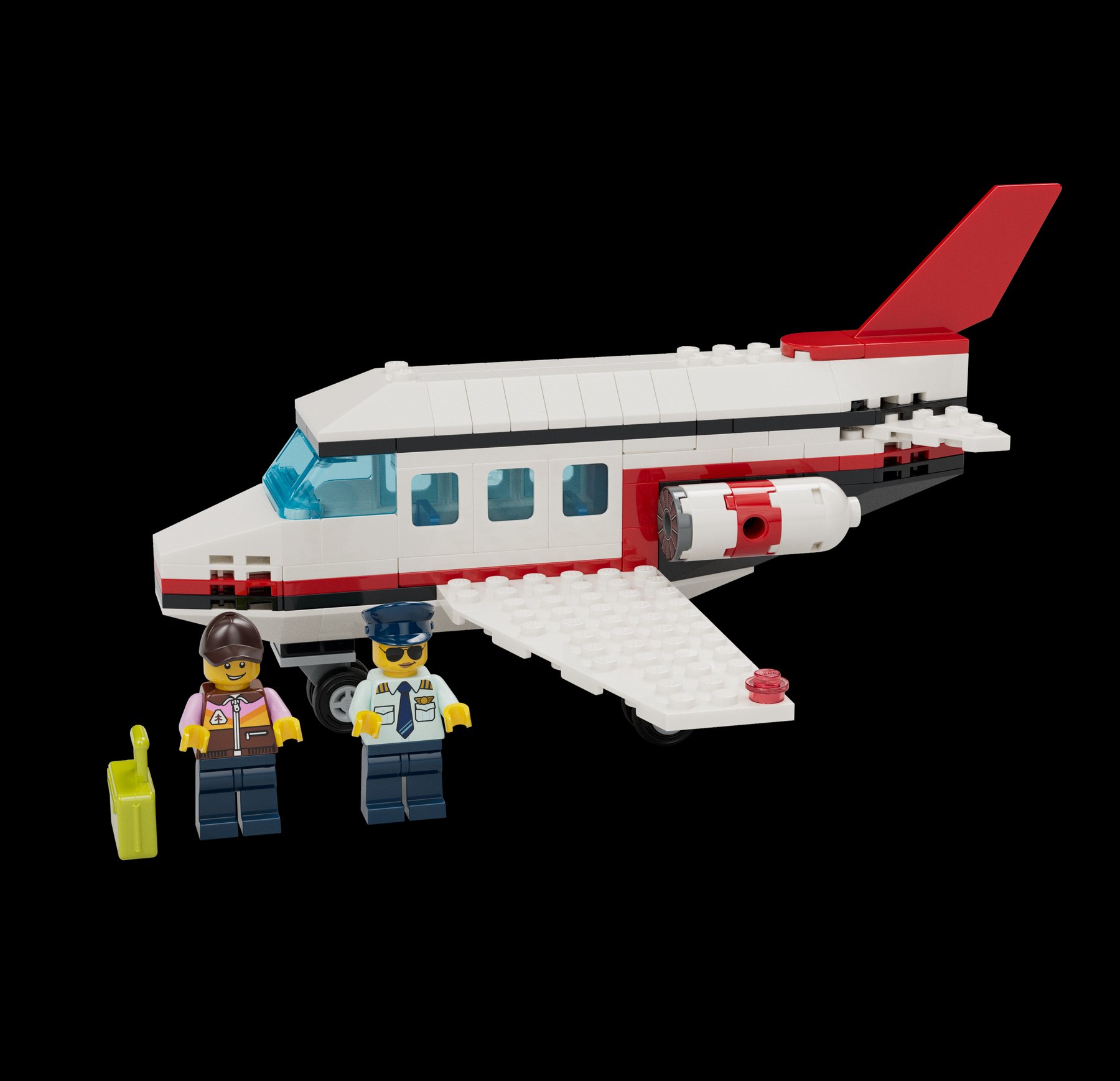 Official LEGO alternate image of Airplane 5010053