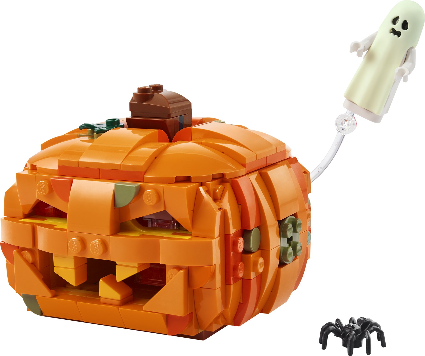 Official LEGO image of Halloween Pumpkin Lantern