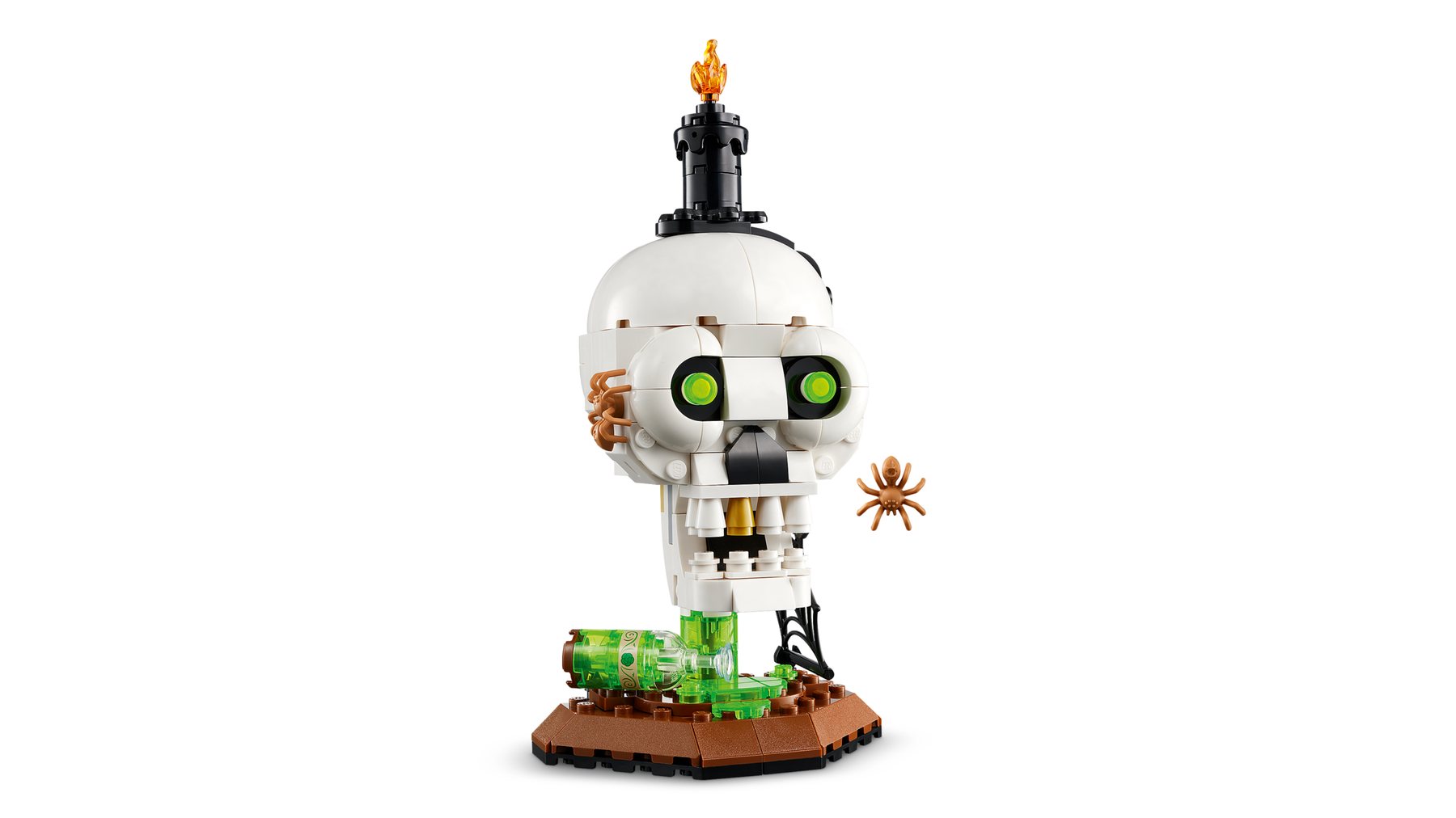 Official LEGO image of Halloween Skull Candle