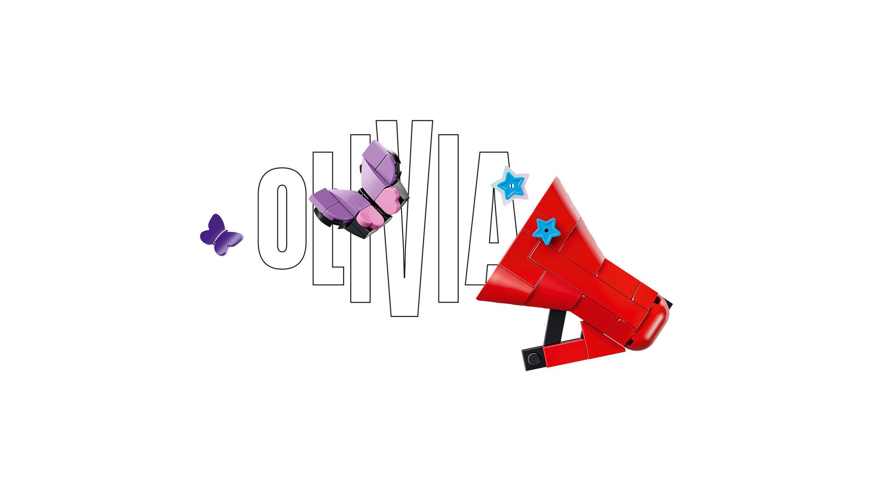 Official LEGO image of Olivia Rodrigo's Vinyl