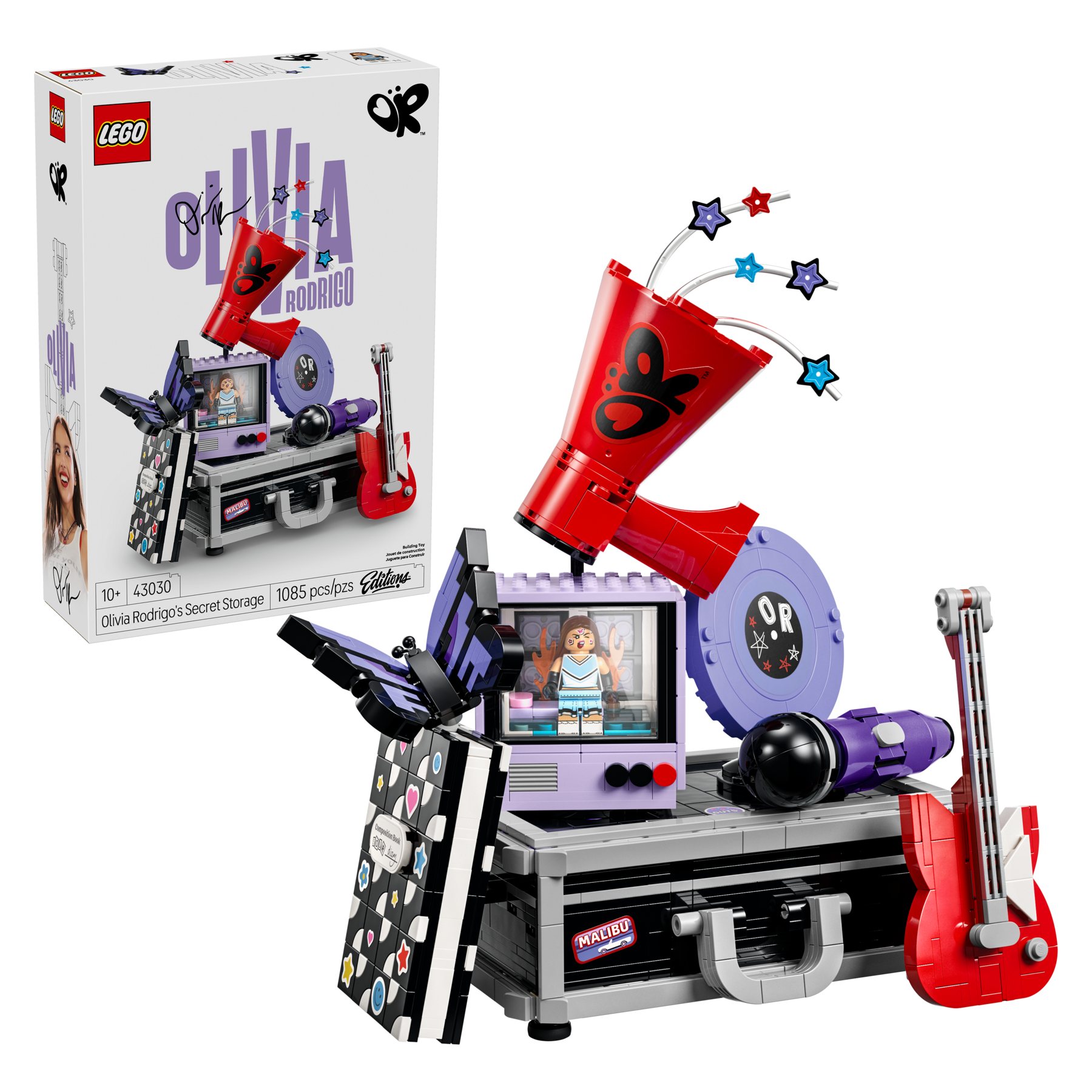 Official LEGO image of Olivia Rodrigo's Secret Storage