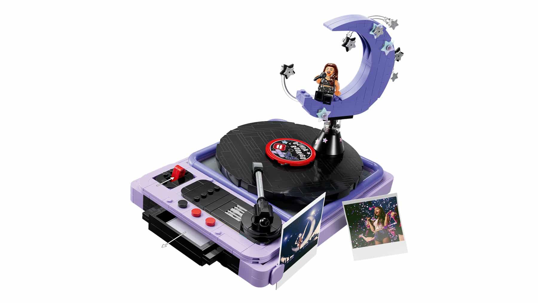 Official LEGO image of Olivia Rodrigo's Concert Moon