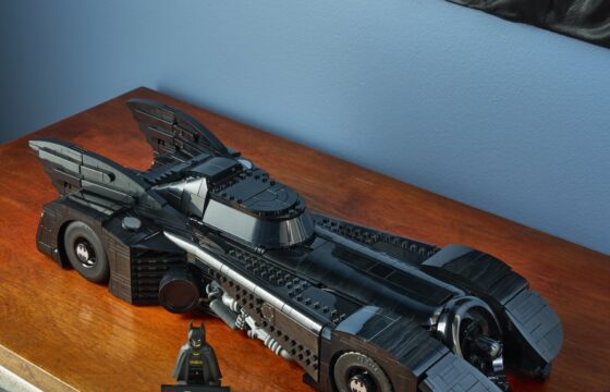 Official LEGO image of Batman Returns Batmobile