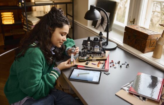 Official LEGO image of Nevermore Academy