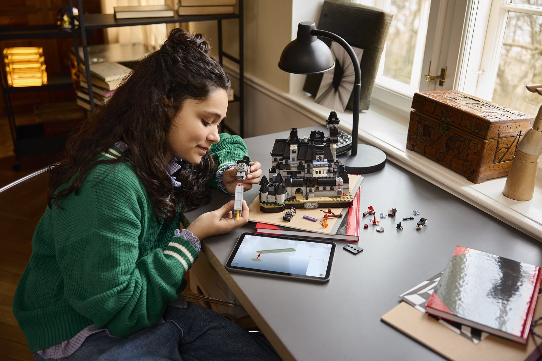 Official LEGO image of Nevermore Academy