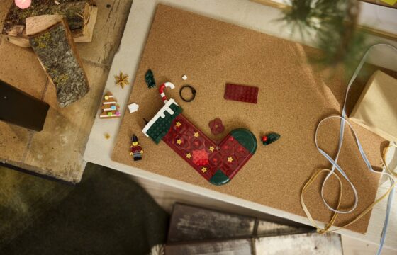 Official LEGO image of Christmas Stocking