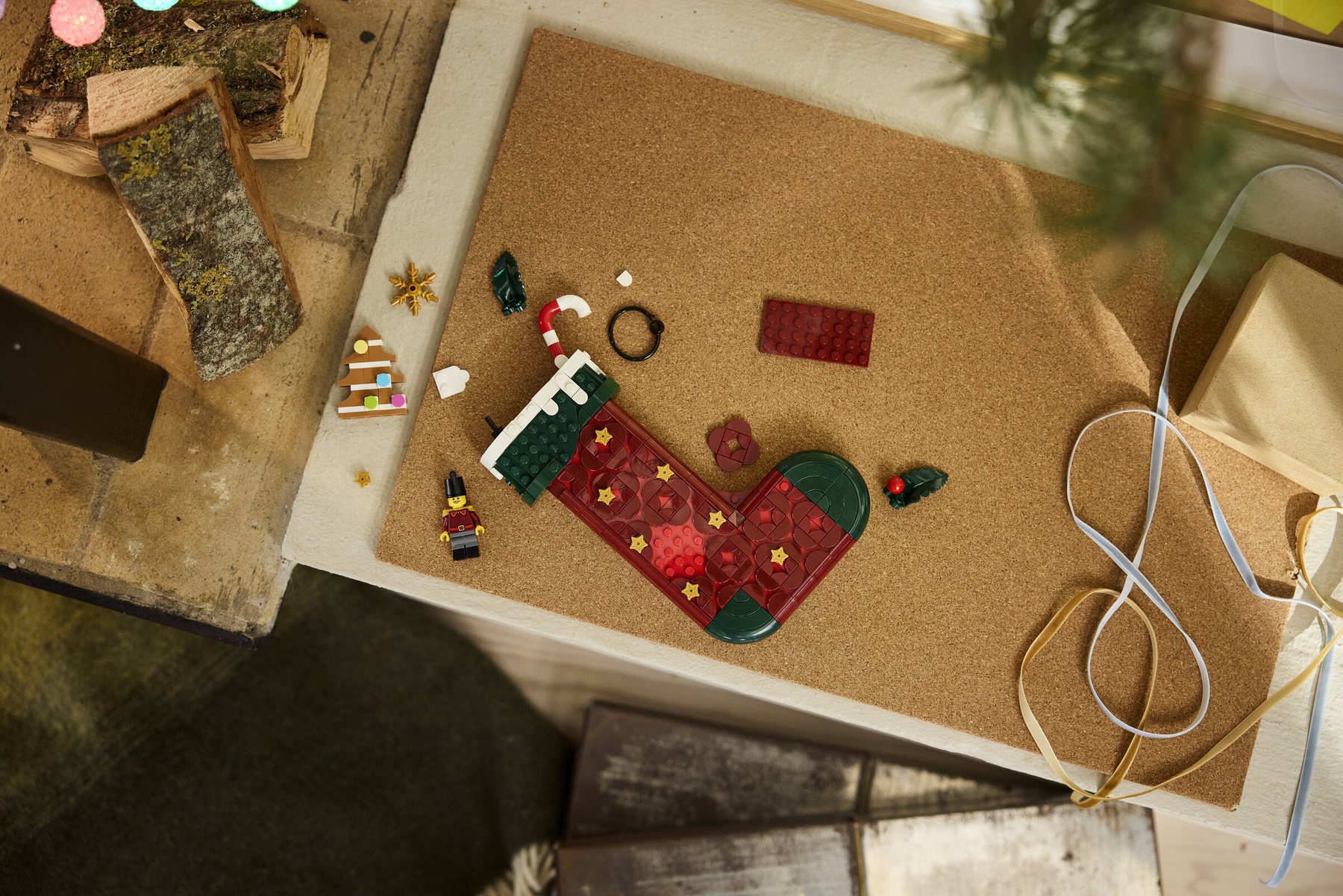Official LEGO image of Christmas Stocking