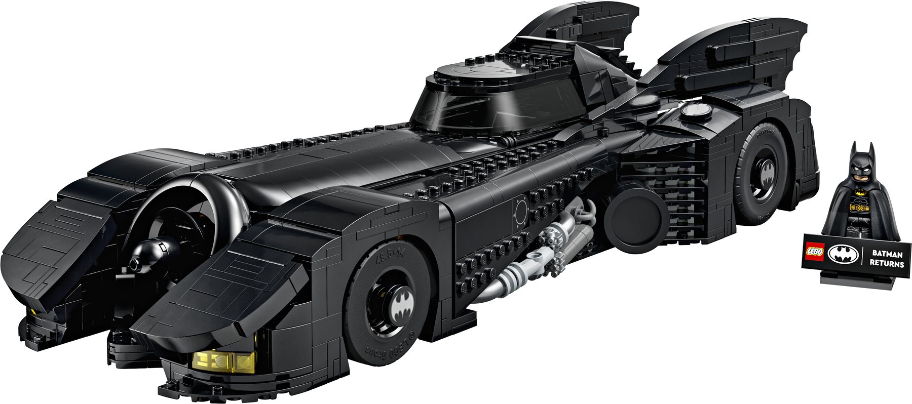 Official LEGO image of Batman Returns Batmobile